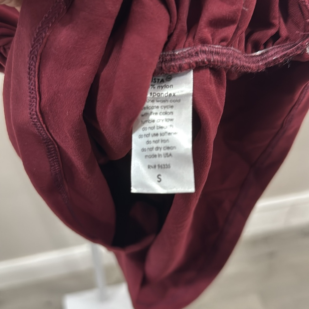 SUSANA MONACO Ruched Bodycon top In Raspberry - Picture 5 of 5